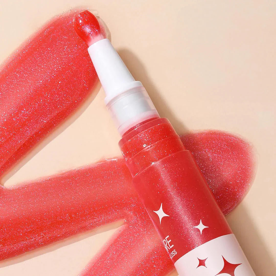 Focallure Star-studded Lip Gloss #PK01 Daja Vu 4pc Set + 1 Full Size Product Worth 25% Value Free