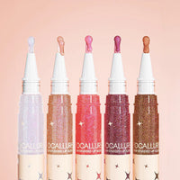 Focallure Star-studded Lip Gloss #PK01 Daja Vu 4pc Set + 1 Full Size Product Worth 25% Value Free