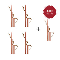 Pinkflash Pro Touch Pencil Eyeliner-#03 Caramel 4pc Set + 1 Full Size Product Worth 25% Value Free