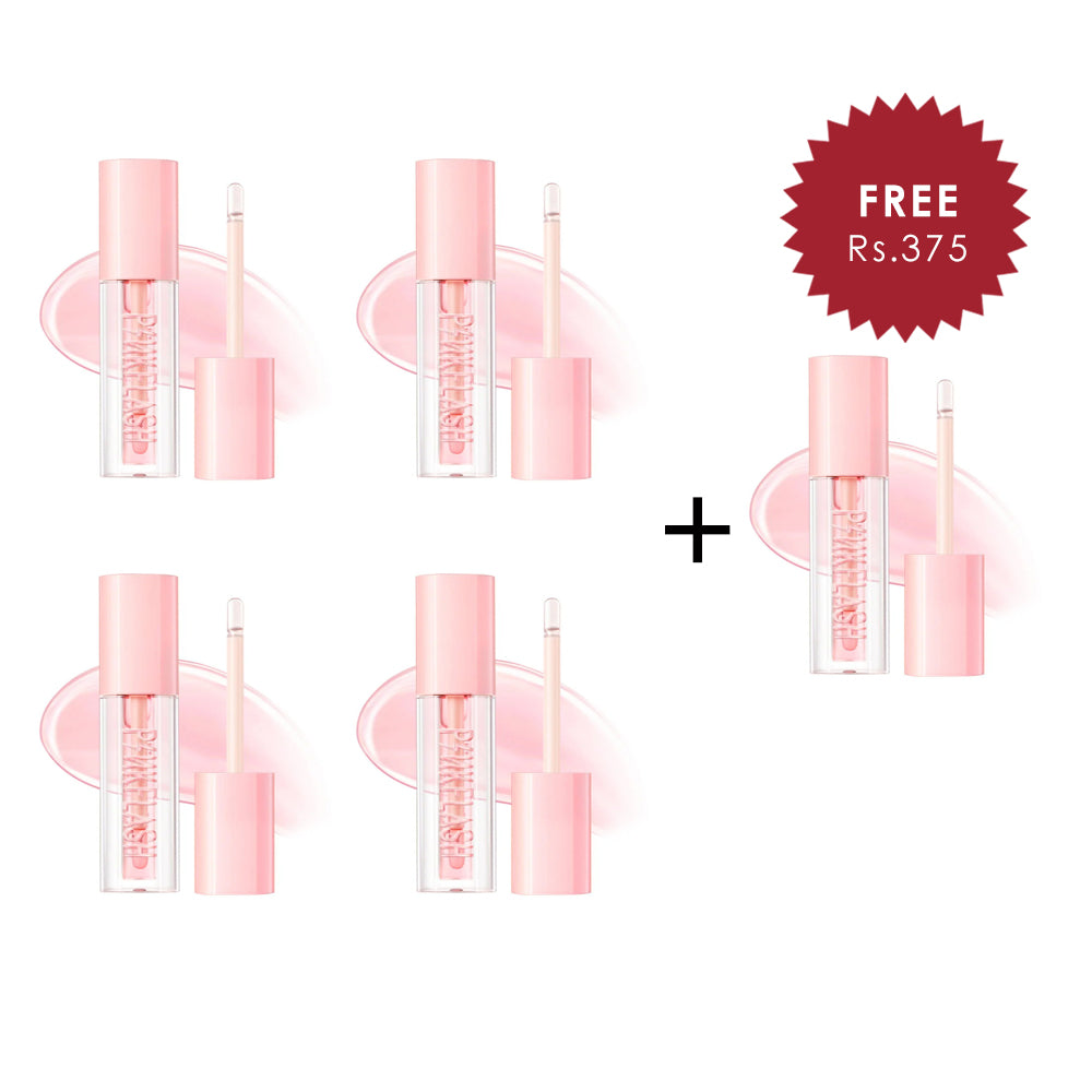 Pinkflash Care Plus Lip Oil 4pc Set + 1 Full Size Product Worth 25% Value Free