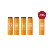 Milani Supercharged Cheek + Lip Multistick - Dynamic Bronzer 4pc Set + 1 Full Size Product Worth 25% Value Free