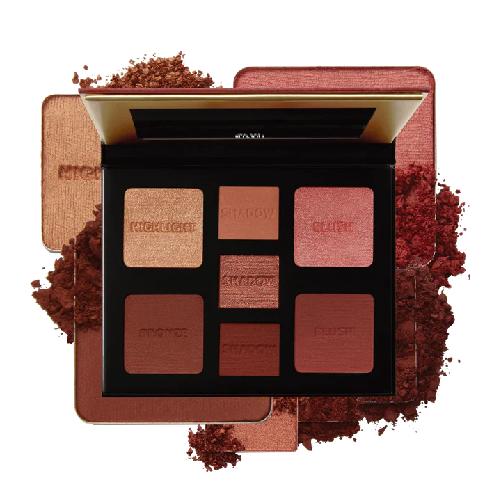 Milani All-Inclusive Eye ,Cheek & Face Palette - Medium to Deep 4pc Set + 1 Full Size Product Worth 25% Value Free