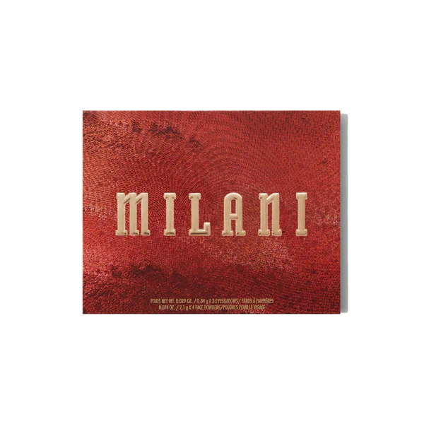 Milani All-Inclusive Eye ,Cheek & Face Palette - Medium to Deep 4pc Set + 1 Full Size Product Worth 25% Value Free