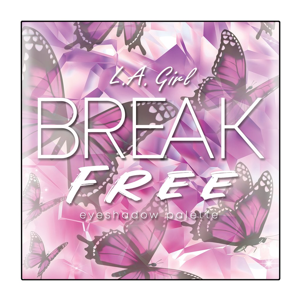 L.A. Girl 16 Color Break Free Eyeshadow Palette - This is me - HOK Makeup