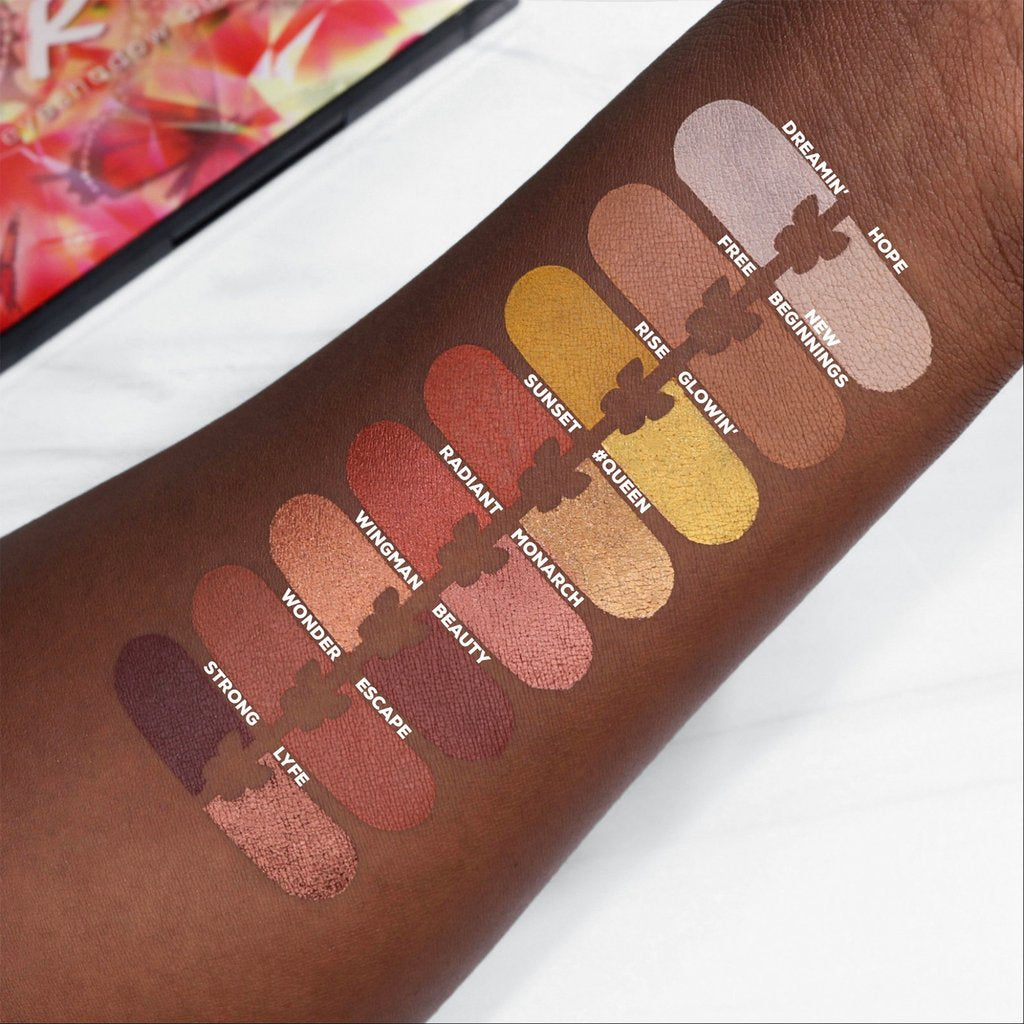 L.A. Girl 16 Color Break Free Eyeshadow Palette - Be You - HOK Makeup
