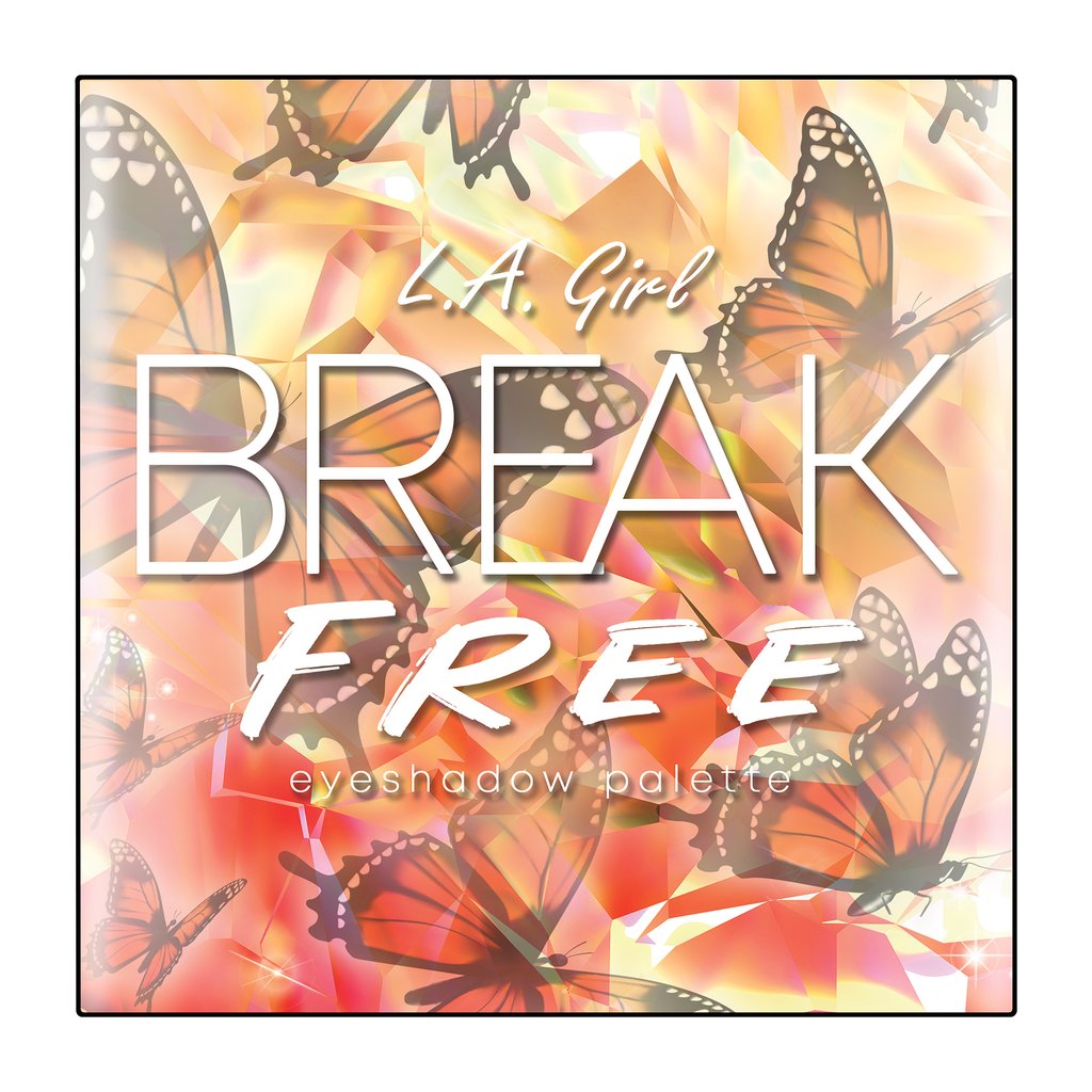 L.A. Girl 16 Color Break Free Eyeshadow Palette - Be You - HOK Makeup