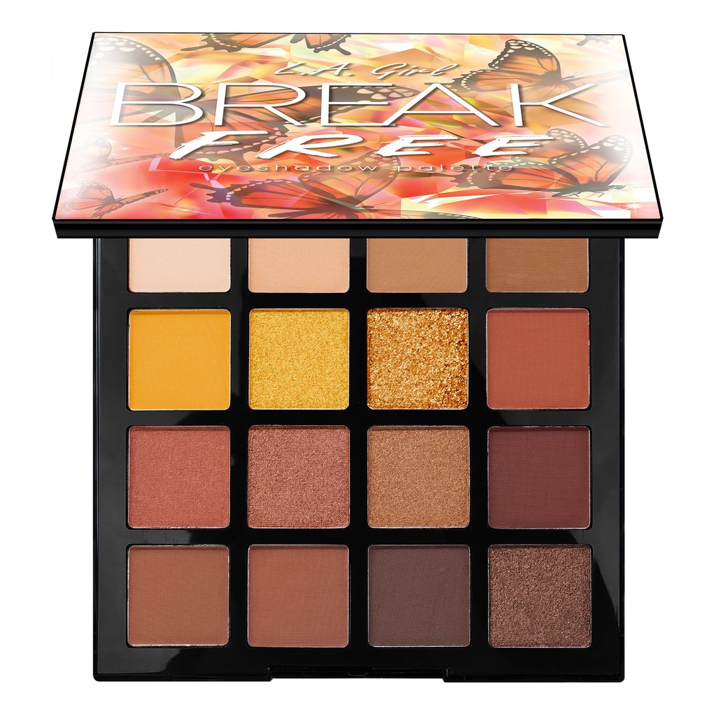 L.A. Girl 16 Color Break Free Eyeshadow Palette - Be You - HOK Makeup