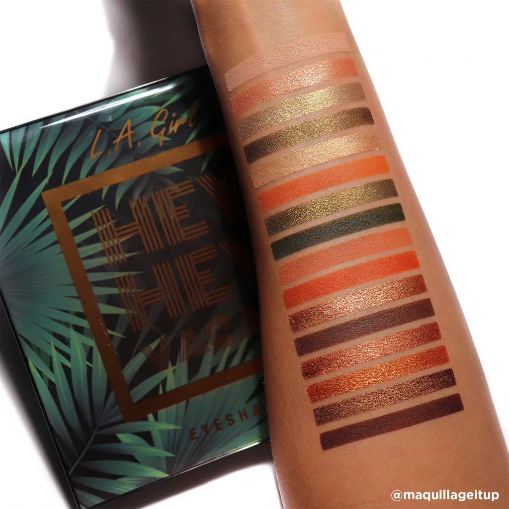 Hey Hey Vacay Eyeshadow Palette - Under The Palms 4pc Set + 1 Full Size Product Worth 25% Value Free