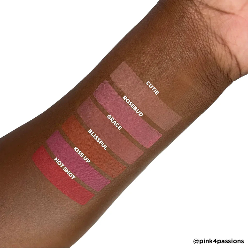 L.A Girl Soft Matte Cream Blush - Grace 4pc Set + 1 Full Size Product Worth 25% Value Free