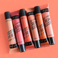 L.A Girl Soft Matte Cream Blush - Grace 4pc Set + 1 Full Size Product Worth 25% Value Free