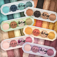 L.A.Girl 4Play Eyeshadow - Feel Good 4pc Set + 1 Full Size Product Worth 25% Value Free