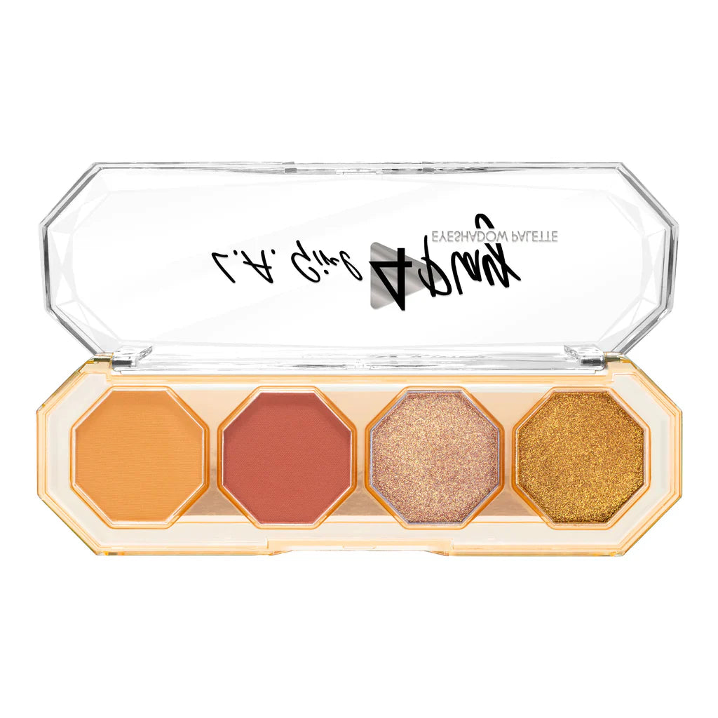 L.A.Girl 4Play Eyeshadow - Juicy 4pc Set + 1 Full Size Product Worth 25% Value Free