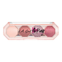 L.A.Girl 4Play Eyeshadow - Feel Good 4pc Set + 1 Full Size Product Worth 25% Value Free