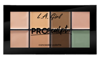 L.A. Girl Pro Sculpt Concealer Palette Light 4pc Set + 1 Full Size Product Worth 25% Value Free