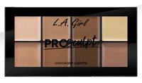 L.A. Girl Pro Sculpt Concealer Palette Medium 4pc Set + 1 Full Size Product Worth 25% Value Free