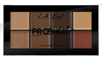 L.A. Girl Pro Sculpt Concealer Palette Deep 4pc Set + 1 Full Size Product Worth 25% Value Free
