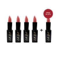 L.A. Girl  Lip Attraction Lipstick-Delightful 4Pc Set + 1 Full Size Product Worth 25% Value Free