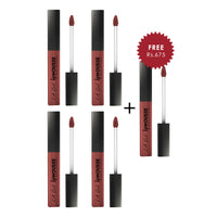 L.A Girl Lip Mousse-Lowkey 4pc Set + 1 Full Size Product Worth 25% Value Free