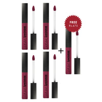 L.A Girl Lip Mousse-Moody 4pc Set + 1 Full Size Product Worth 25% Value Free
