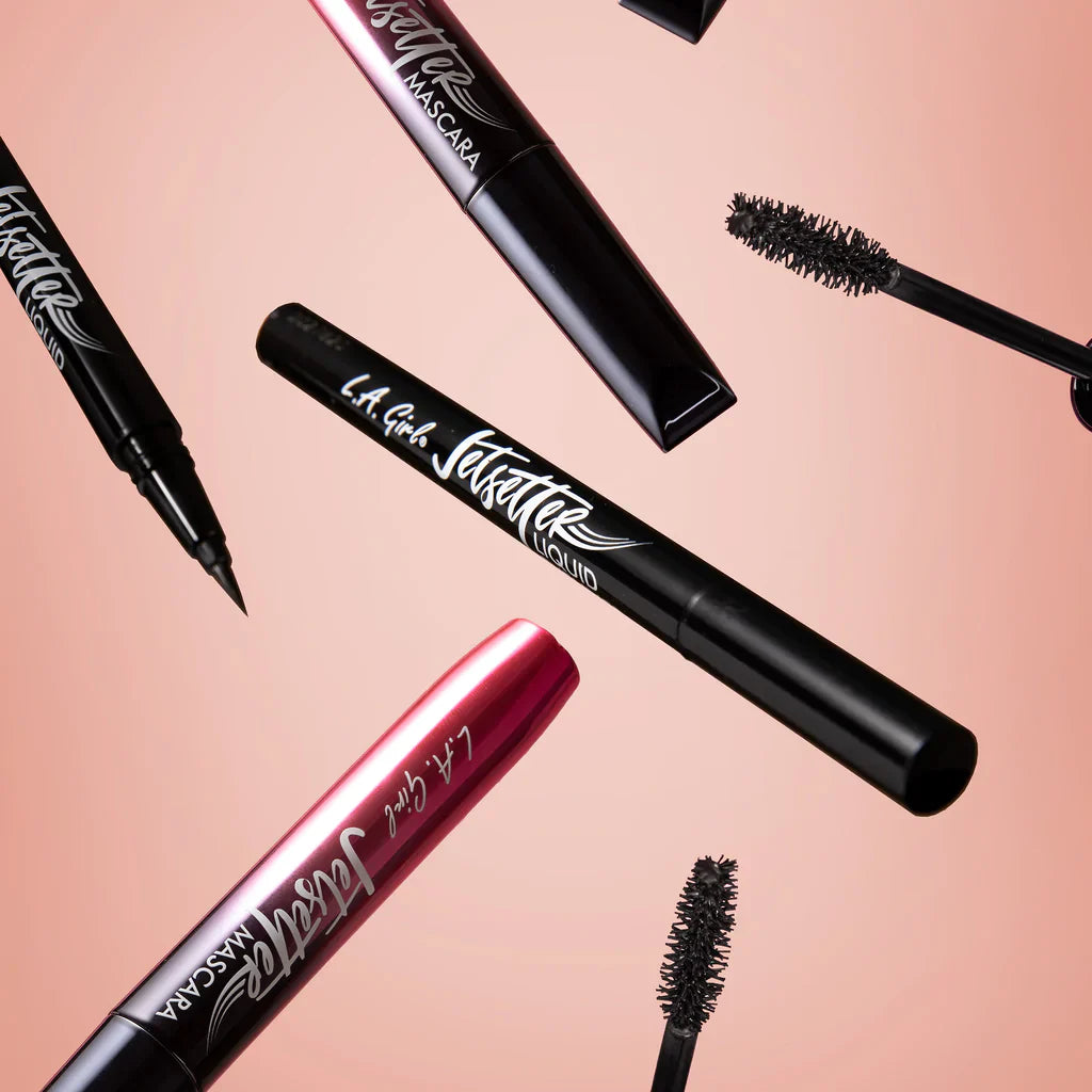 L.A. Girl Jetsetter Liquid Liner 4pc Set + 1 Full Size Product Worth 25% Value Free