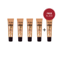 L.A Girl Luminous Glow- Afterglow 4pc Set + 1 Full Size Product Worth 25% Value Free