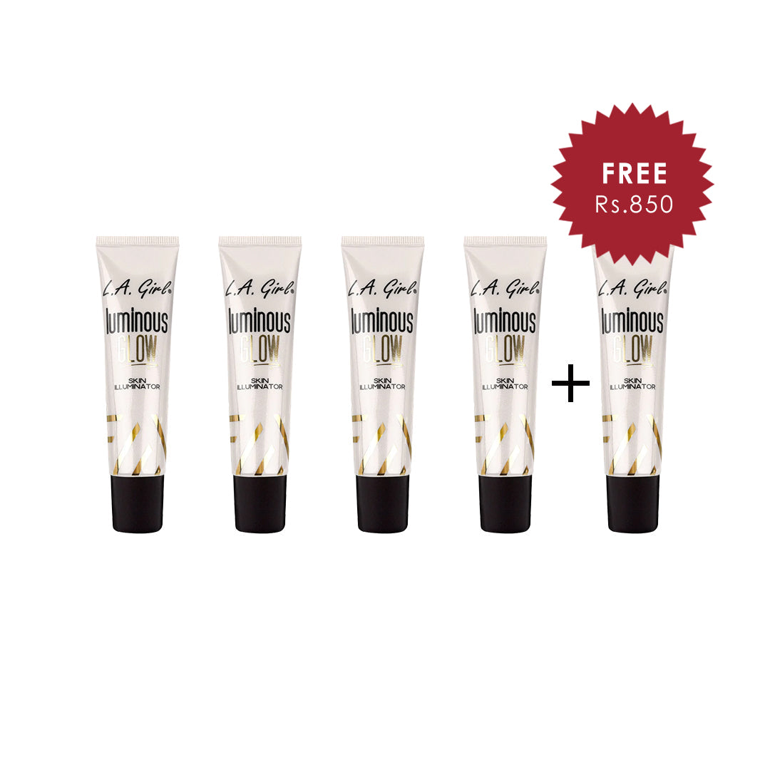 L.A Girl Luminous Glow - Moonlight 4pc Set + 1 Full Size Product Worth 25% Value Free