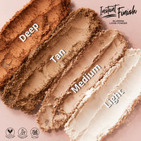 L.A. Girl Instant Finish Blurring Loose Powder Medium 4pc Set + 1 Full Size Product Worth 25% Value Free