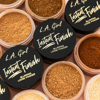L.A. Girl Instant Finish Blurring Loose Powder Medium 4pc Set + 1 Full Size Product Worth 25% Value Free