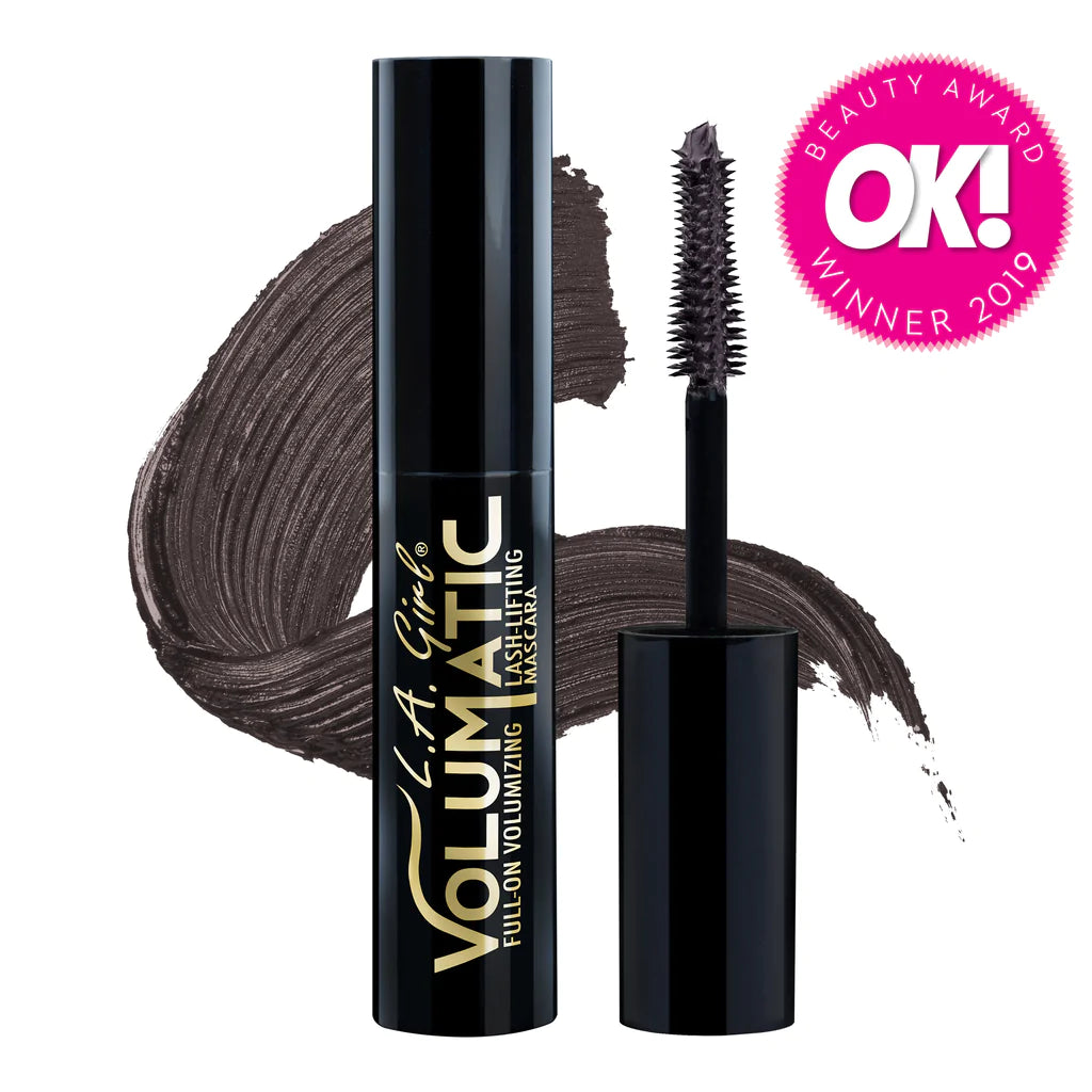 L.A. Girl  Volumatic Mascara-Black Brown 4Pc Set + 1 Full Size Product Worth 25% Value Free