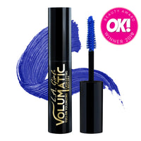 L.A Girl Volumatic Mascara - Bright Blue 4pc Set + 1 Full Size Product Worth 25% Value Free