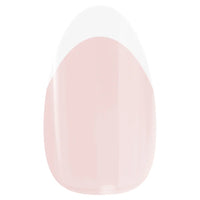 L.A.Girl Oh So Shiny Artificial Nail Tips-Modern French Tip -25Pc Kit 4pc Set + 1 Full Size Product Worth 25% Value Free