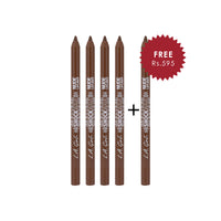 L.A. Girl Shockwave Nude Lip Liner-Chai Latte 4Pc Set + 1 Full Size Product Worth 25% Value Free