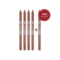 L.A. Girl Shockwave Nude Lip Liner-Sand Storm 4Pc Set + 1 Full Size Product Worth 25% Value Free