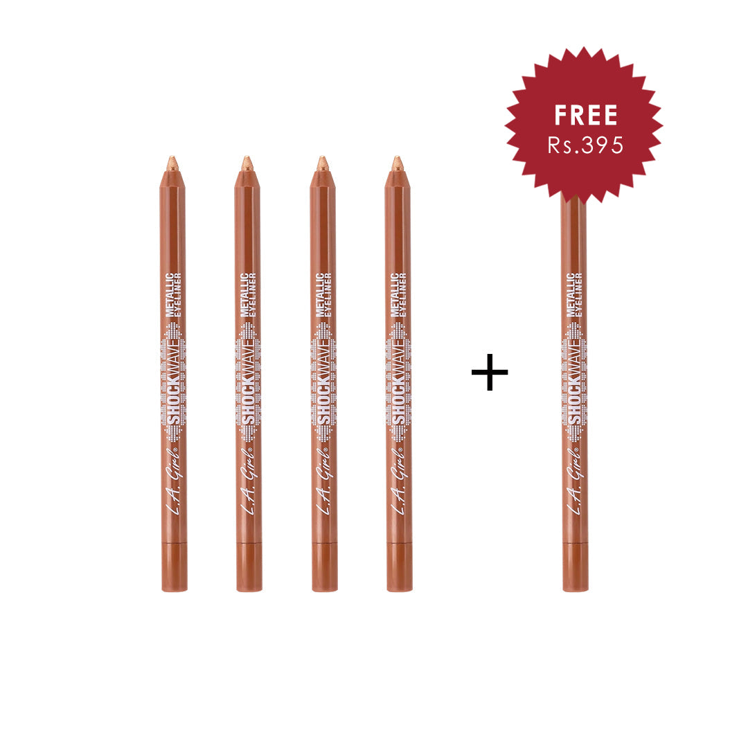 Shockwave Metallic Eye Liner - Penny 4pc Set + 1 Full Size Product Worth 25% Value Free