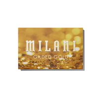 Milani Gilded Gold Palette - 110 Gilded Gold 4pc Set + 1 Full Size Product Worth 25% Value Free