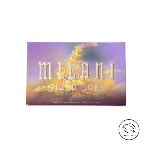 Milani Gilded Flora Eyeshadow Palette 4pc Set + 1 Full Size Product Worth 25% Value Free