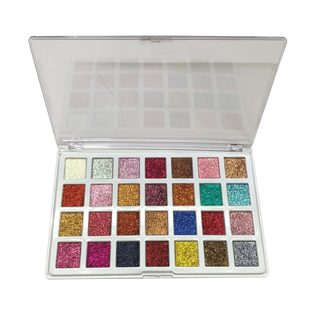 Pigment Play Max Effects Glitter Palette - One Love 4pc Set + 1 Full Size Product Worth 25% Value Free
