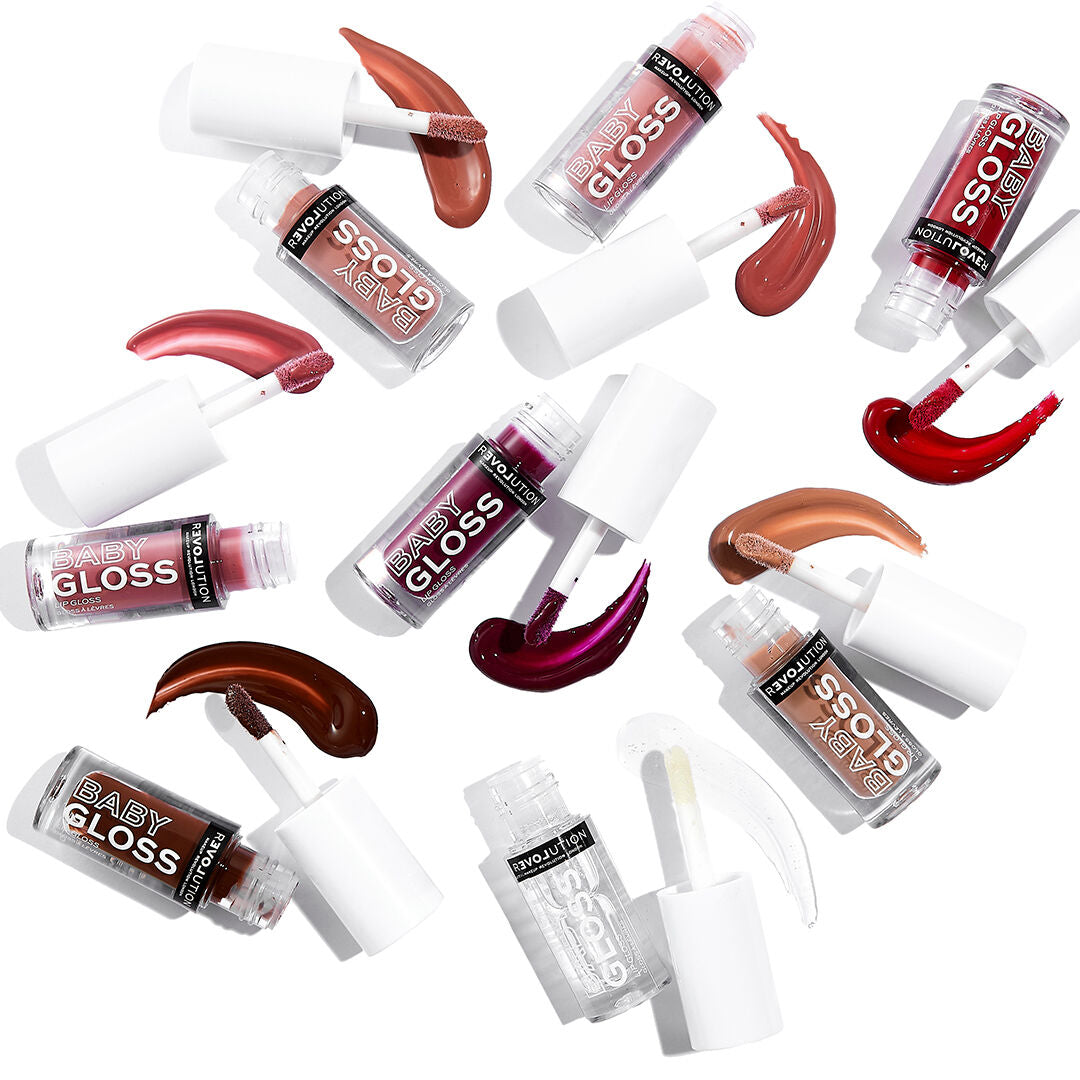 Revolution Relove Baby Gloss Wonder 4pc Set + 1 Full Size Product Worth 25% Value Free