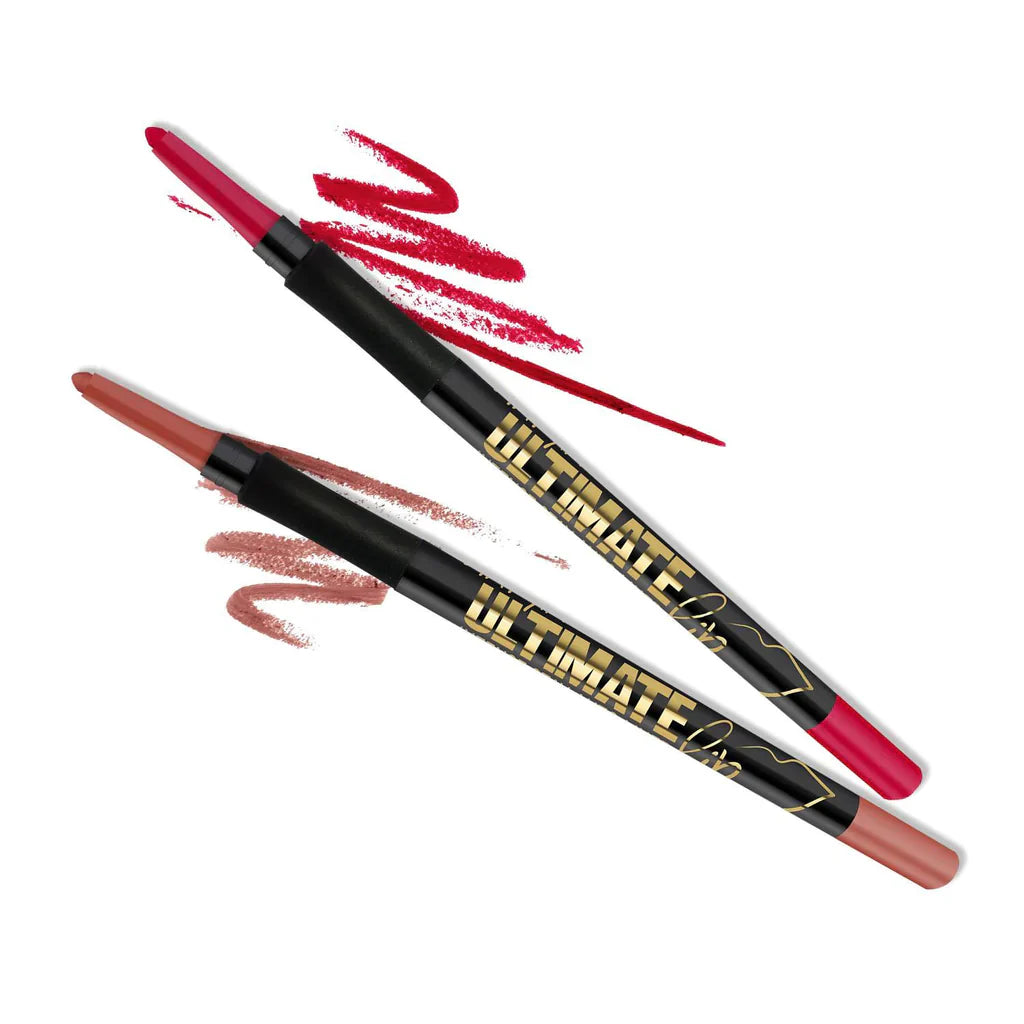 L.A. Girl  Ultimate Lip-Long Wear Auto Liner-Rentless Red 4Pc Set + 1 Full Size Product Worth 25% Value Free