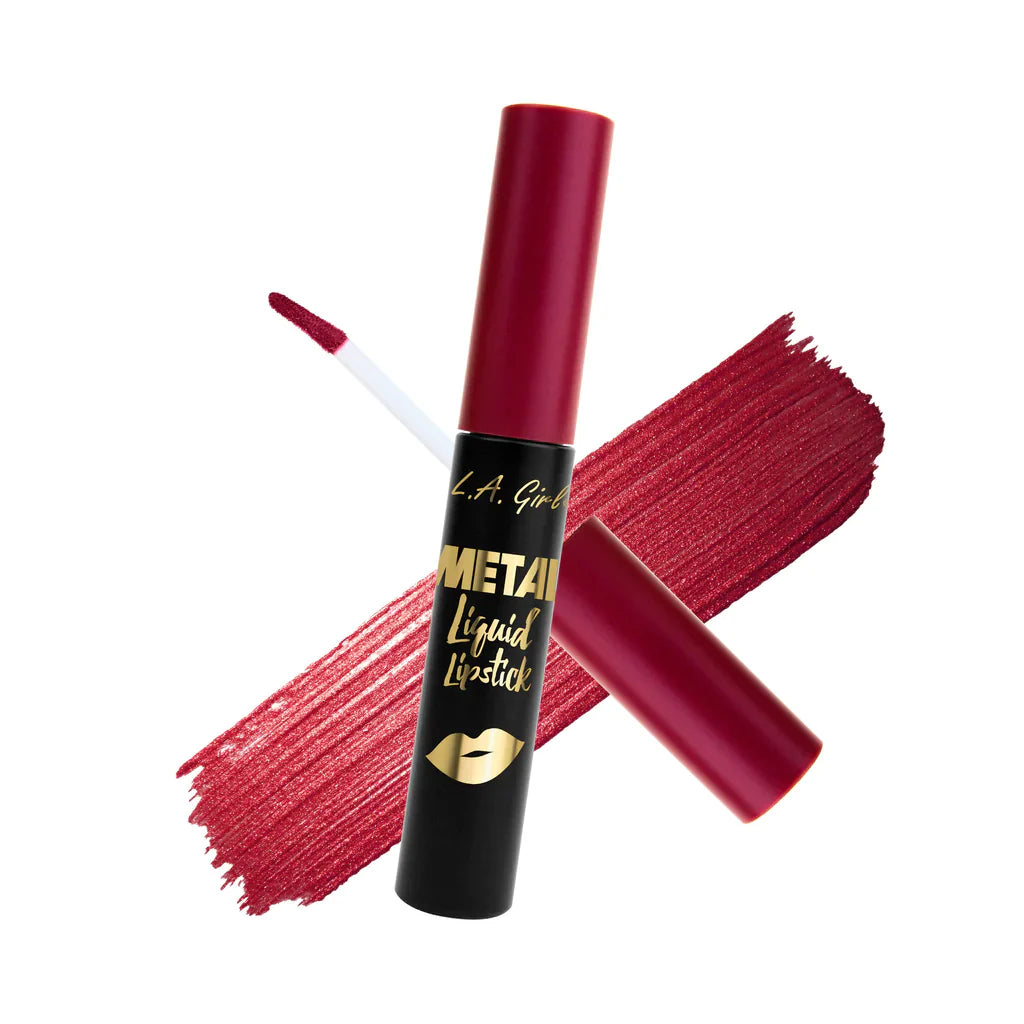 L.A. Girl  Metal Liquid Lipstick-Treasure 4Pc Set + 1 Full Size Product Worth 25% Value Free