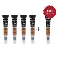Milani Conceal + Perfect Liquid Contour-02 Ginger 4pc Set + 1 Full Size Product Worth 25% Value Free