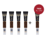 Milani Conceal + Perfect Liquid Contour-04 Cocoa 4pc Set + 1 Full Size Product Worth 25% Value Free