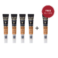 Milani Conceal + Perfect Undereye Brightener-03 Pumpkin 4pc Set + 1 Full Size Product Worth 25% Value Free