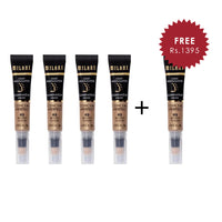 Milani Conceal + Perfect Liquid Highlighter-03 Molten 4pc Set + 1 Full Size Product Worth 25% Value Free