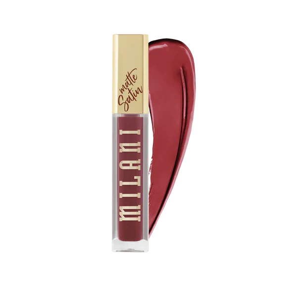 Milani Amore Satin Matte Lip Crème Elegant 4pc Set + 1 Full Size Product Worth 25% Value Free