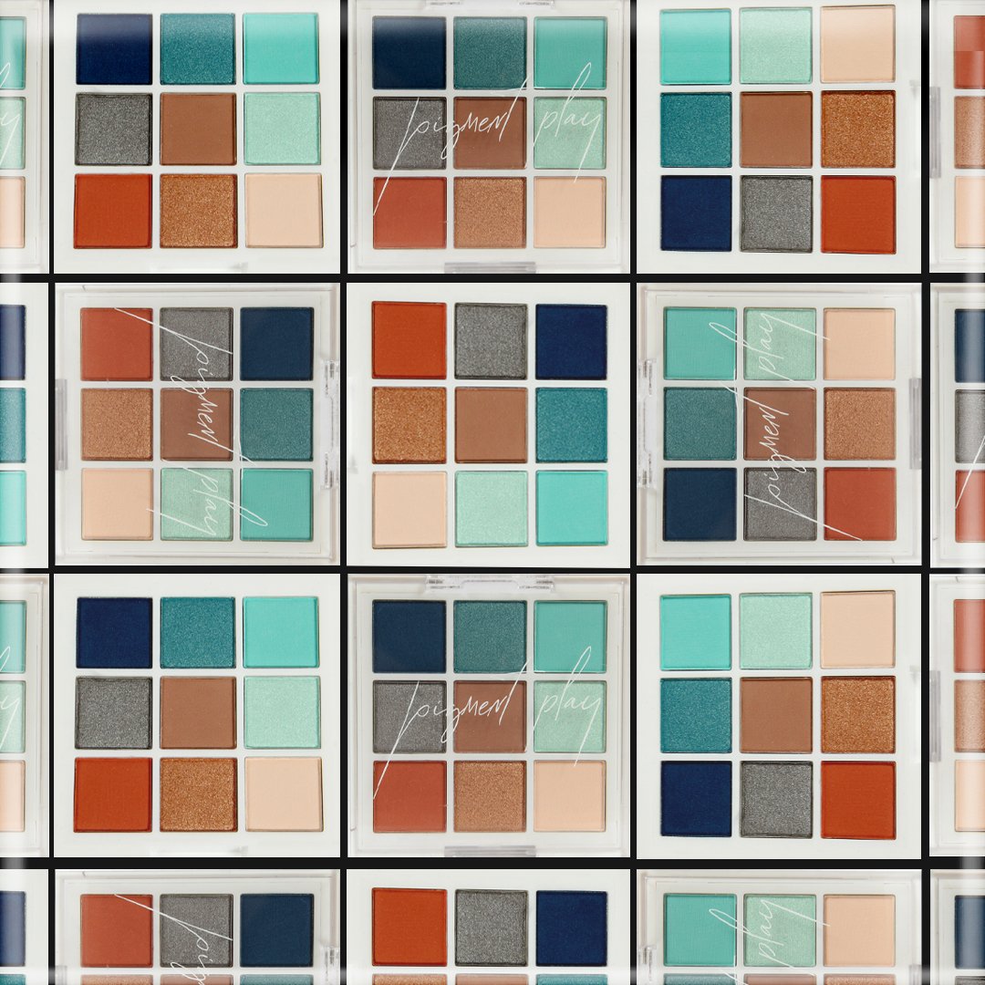 Playground Hero Shadow Palette - Marine Clouds 4pc Set + 1 Full Size Product Worth 25% Value Free