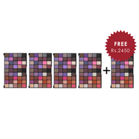 Makeup Revolution Maxi Reloaded Baby Grand Eyeshadow Palette 4Pcs Set + 1 Full Size Product Worth 25% Value Free