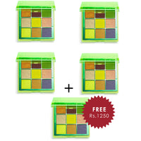 Revolution Viva Neon Palette Up All Night 4pc Set + 1 Full Size Product Worth 25% Value Free