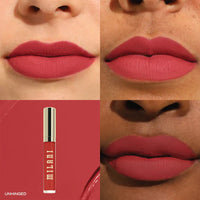 Milani Stay Put Liquid Lip Longwear Lipstick Unhinged 4pc Set + 1 Full Size Product Worth 25% Value Free