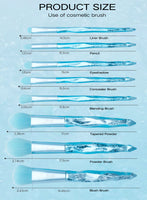 Jessup 8pcs Glacier Blue 4pc Set + 1 Full Size Product Worth 25% Value Free